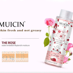 Muicin organic petal face and body tonner